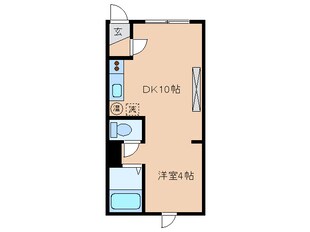 パークサイド廉の物件間取画像